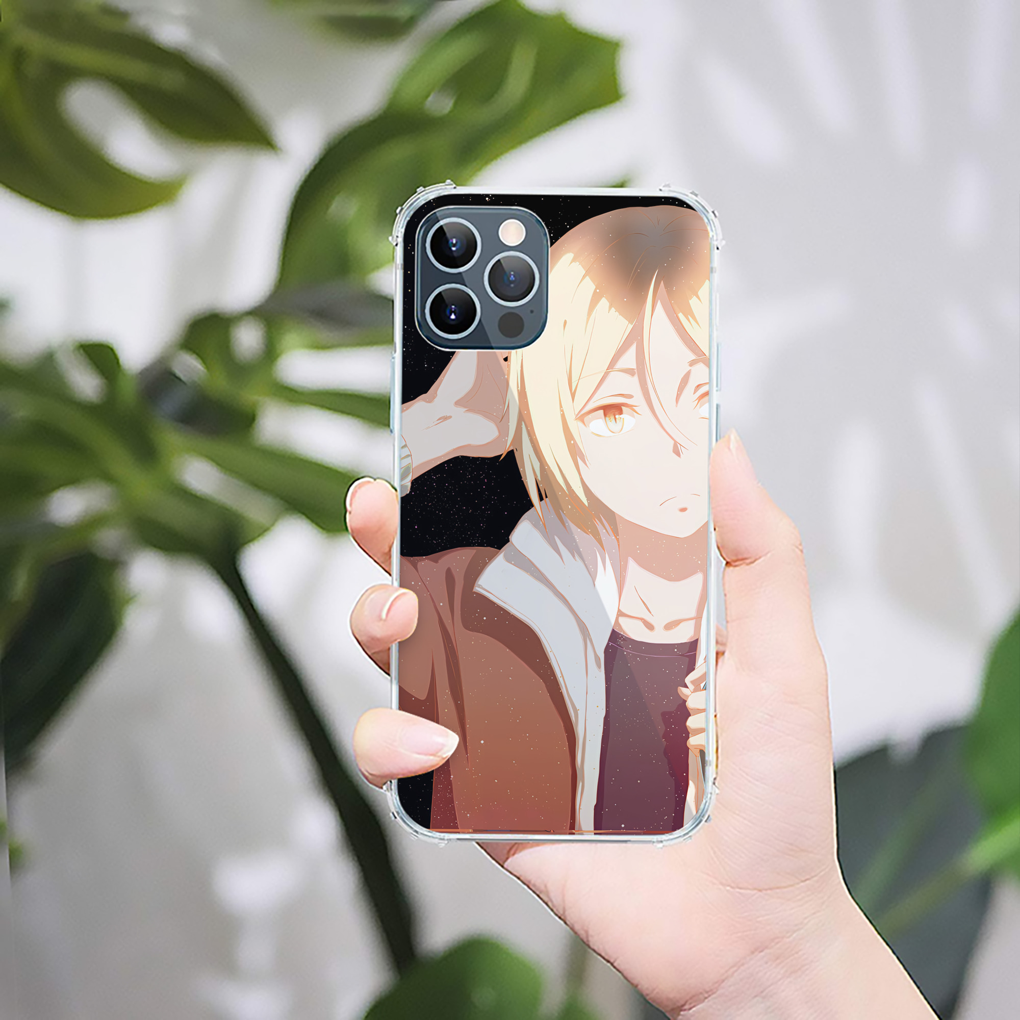 （画像用） ハイキュー!! Haikyu!! 【iPhone 12シリーズ対応】透明スマホケース（クリアソフトケース）